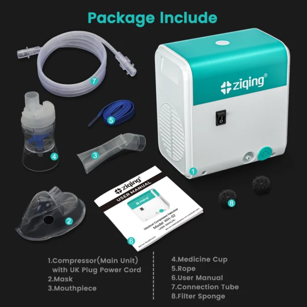 Nébuliseur Portable - Inhalateur Médical pour Enfants et Adultes – Image 6