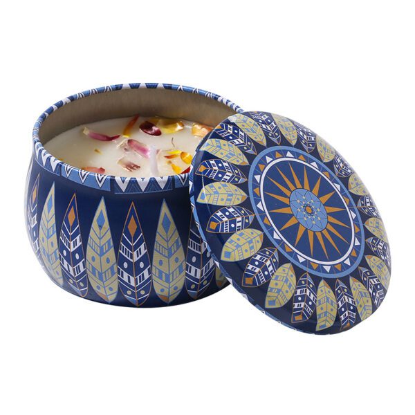 Bougie aromathérapie cire de soja – Fait main, sans fumée