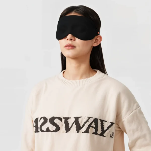 Masque de Sommeil 3D Blackout + Bouchons Intégrés