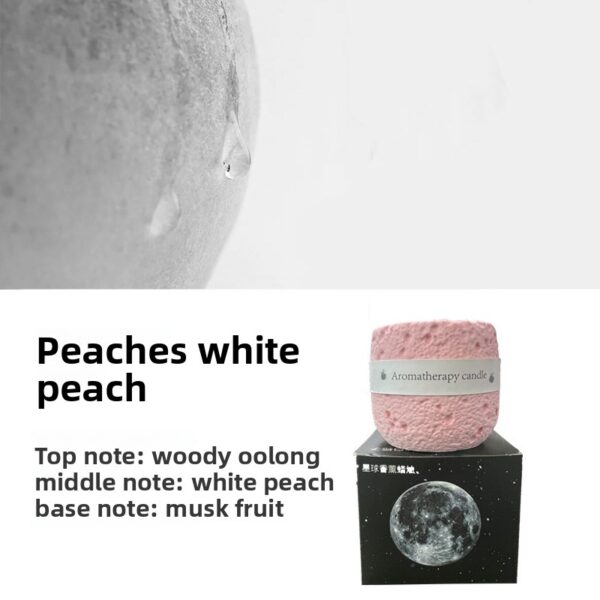 Bougies parfumées domestiques sans fumée pour les gardénias