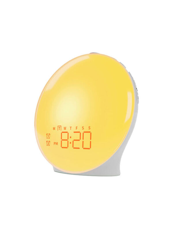 4627ee9e-d467-45d4-bbb0-647a97e783f6.jpg Simulated Sunrise Nature Wake-Up Light Dormitory Wake-Up Light Timed Light Sunrise Alarm Clock Wake up Early Handy Gadget