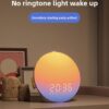 c2b0d2c3-1c6d-4b75-8b85-91ba8bec1566.jpeg Simulated Sunrise Nature Wake-Up Light Dormitory Wake-Up Light Timed Light Sunrise Alarm Clock Wake up Early Handy Gadget